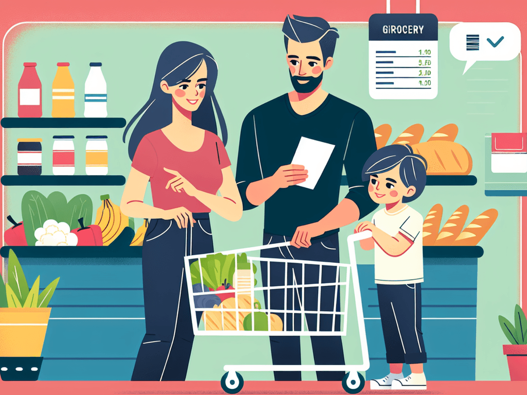 What is the Average Grocery Bill for a Family of 3?